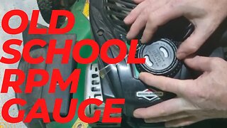 Briggs and stratton rpm tachometer part 2 #briggsandstratton #rpm #diy