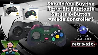 Should You Buy the Retro Bit Officially Licensed Bluetooth 8 Button Sega Saturn Controller