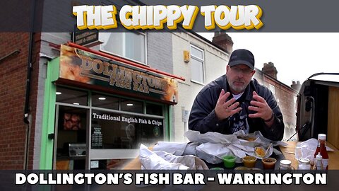 Chippy Review 1 - Dollington's Fish Bar, Warrington, England.