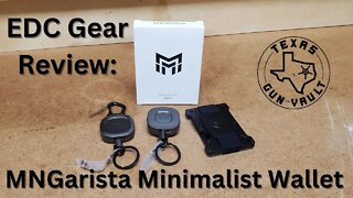 EDC Gear Review & Unboxing: MNGarista Minimalist Wallet and Retractable Keychains