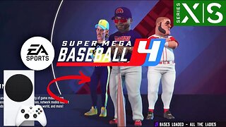 Super Mega Baseball 4 - Teste no (Xbox Series S)