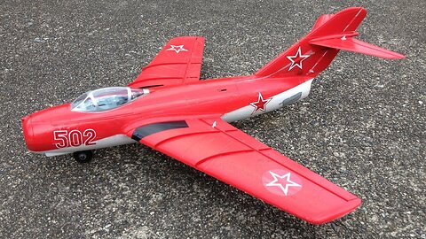 E-Flite UMX MiG-15 DF Ultra Micro EDF Jet with AS3X and Birds at Bender Field