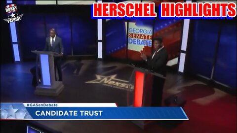 Herschel Walker - Raphael Warnock Senate Debate Highlights