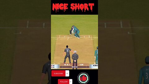 Nice Short 😊😊 #cricket #babarazam #realcricket22 #ytshorts #ytshort #shortsviral #shorts #games