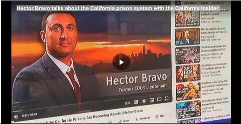 Hector Bravo talks about the California prison system with the California Insider ab
