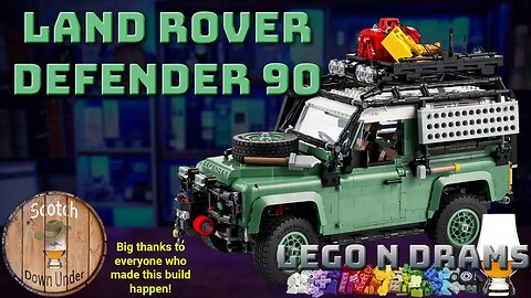 Lego N Drams Land Rover Classic Defender 90 - 03