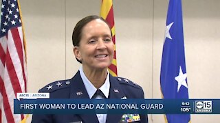 Arizona National Guard leader Kerry Muehlenbeck promoted to major general, first woman to fill role