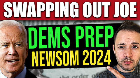 Rogan Predicts: BIDEN SWAPPED FOR GAVIN NEWSOM 2024