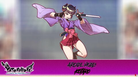 Yatagarasu: Attack on Cataclysm - Arcade Mode: Kotaro