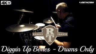 Randy Travis - Diggin Up Bones - Drums Only