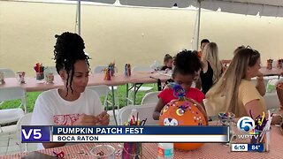 Boca Raton Pumpkin Patch Festival held this weekend