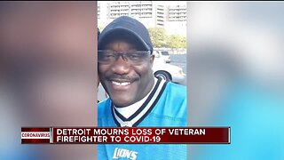 Detroit mourns loss of veteran firefighter to COVID-19