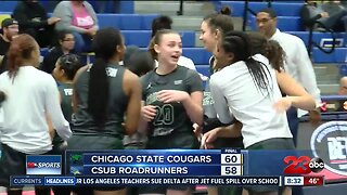 CSUB women's basketball team upset by winless Chicago State