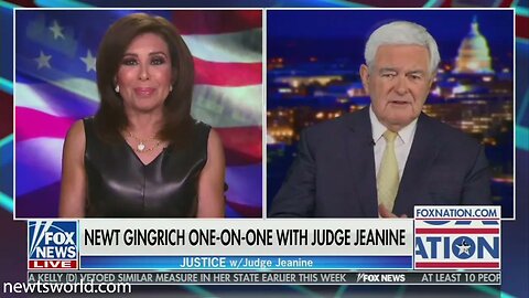 Newt Gingrich on Fox News Channel's Justice with Judge Jeanine | April 24, 2021