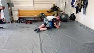 Drunk uncle at Jiu Jitsu Training.