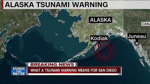 What a tsunami warning means for San Diego