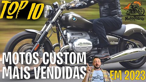 10 motos CUSTOM mais vendidas no BRASIL: BMW empata com HARLEY, mas ROYAL SEGUE LIDER