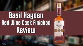 Basil Hayden Wine Cask Finished Whiskey Review!