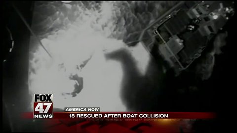 1 dead, 17 rescued, 2 hurt in mega yacht, fishing boat crash off San Diego's coast