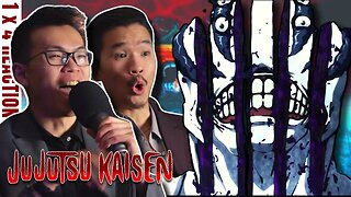 Anime REACTION: First Time Watching Jujutsu Kaisen 1x4