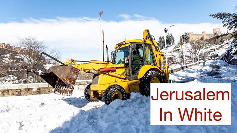 S2E29 Jerusalem snowed in, Driving in 4 wheel drive