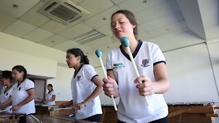 SOUTH AFRICA - Durban - Griffin girls marimba band (Video) (Rmx)