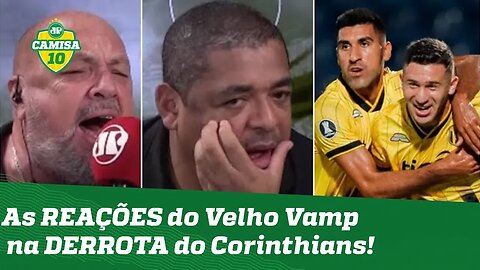 Xiii! DE NOVO? OLHA como Vampeta reagiu a Guaraní-PAR 1 x 0 Corinthians!