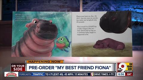 WCPO to publish illustrated book about Cincinnati Zoo hippo Fiona