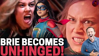 Marvel Actress Brie Larson RAMPAGES For Her REMOVAL From CAPTAIN MARVEL TITLE After FAILED MOVIE!