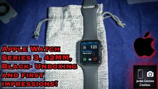 UNBOXING THE BEST APPLE WATCH??!! Apple Watch Series 3 42mm Unboxing and Impressions!