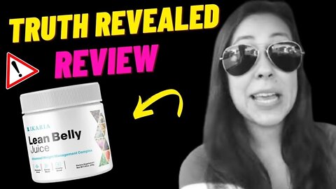 IKARIA LEAN BELLY JUICE REVIEW - ((WARNING TO CUSTOMER)) IKARIA LEAN BELLY JUICE! I TOLD EVERYTHING