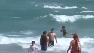 High rip current risk has beach goers on alert
