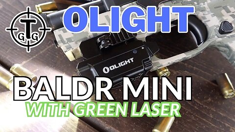 BEST GUN LIGHT I EVER TRIED | OLIGHT BALDR Mini With Green Laser