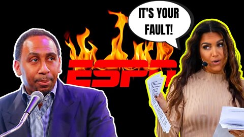 Stephen A Smith SLAMMED ON AIR during FIRST TAKE by Molly Qerim For "HER" LOW SALARY!