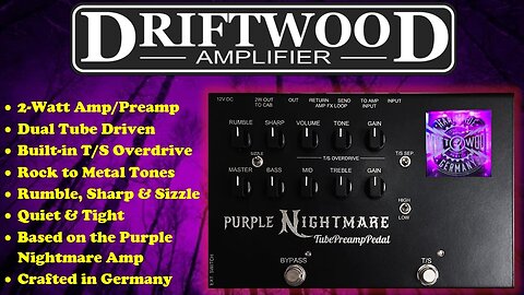 Purple Nightmare Amp/Preamp