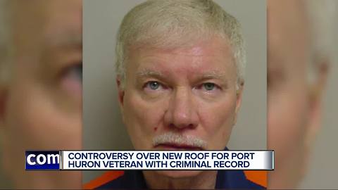 Veteran gifted new roof by local nonprofit has criminal past exposed