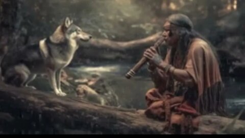 Native Healing Flute Calm the Mind #shorts