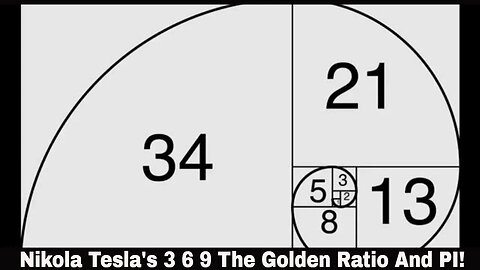 Nikola Tesla's 3-6-9 The Golden Ratio And PI!