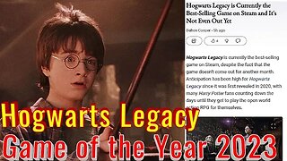 Hogwarts Legacy sells more than COD and Elden Ring on Steam