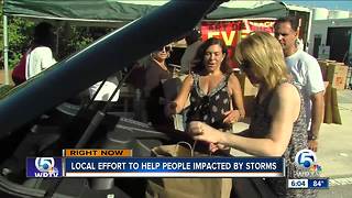 Local effort to help people impacted by storms