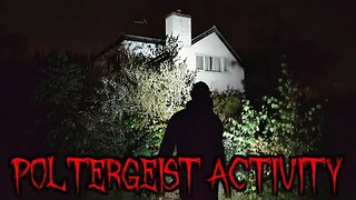 (WARNING) (WARNING) ( WARNING) ALONE AT 3 A.M. IN A HAUNTED HOUSE POLTERGEIST ACTIVITY