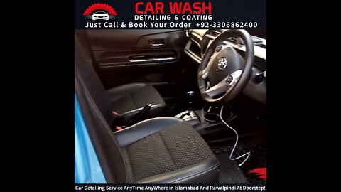 Toyota AQUA after complete interior and exterior detailing in Islamabad +923306862400 #shorts