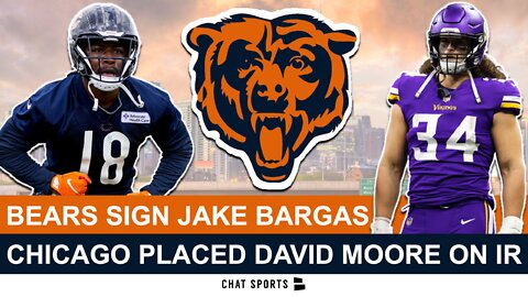 Chicago Bears News Today: Bears Sign FB Jake Bargas, Place WR David Moore On IR