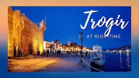 TROGIR (Croatia): Episode 2 - Old Town at Night
