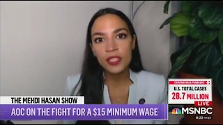 AOC: You're Living In a 'Dystopian Capitalist Nightmare' If You Oppose Raising Min Wage