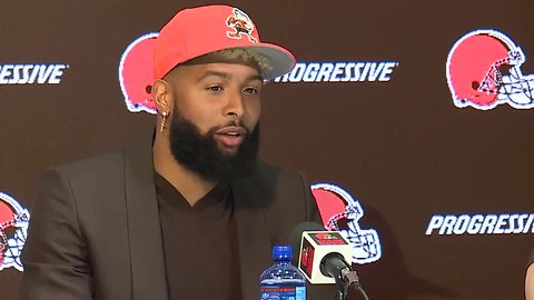 Odell Beckham Jr. shouts out Sheboygan in Browns introductory press conference