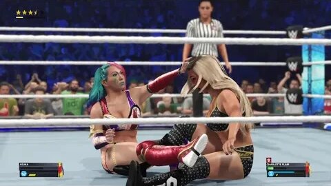 WWE 2K23: Asuka Vs. Charlotte Flair (Legend Difficulty)