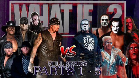 Undertaker vs. Sting EVERY MATCH! FULL LENGTH SERIES WWF VS WCW PART 1-5