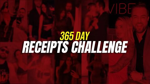 CHALLENGE TO ALL DATING COACHES: The 365 Day Receipt Challenge