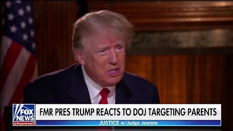 Trump: Parents Are Angry With CRT, They're Not Terrorists